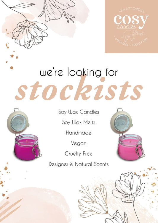 Become a Stockist - Cosy Candles